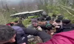 Kocaeli'de korkunç kaza: Şarampole uçtu!