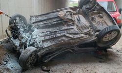 Mersin'de alt geçide düşen araçtaki 2 kişi öldü