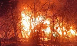 Evi yanan adamın cesedi ağaçta asılı bulundu