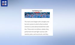 İnsansı robotlar Bahar Bayramı Galası'na damga vurdu