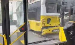 Fatih’te 3 İETT otobüsü çarpıştı