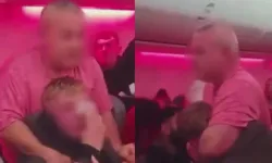 Antalya'dan kalkan uçaktaki kavga kamerada: 2 yolcuya ömür boyu yasak