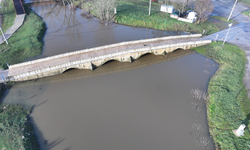 Meriç Nehri taştı, çiftlikler sular altında kaldı