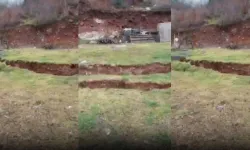 Osmaniye'de toprak kayması: Riskli evler tahliye edildi