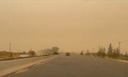 Libya'da kum fırtınası: Uçuşlar durdu, eğitime ara verildi