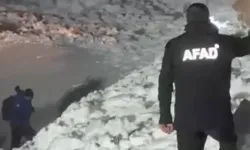 Ağrı’da arızaya giden ekibin aracına çığ düştü