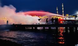 Bodrum'da marinada 8 motoryatta yangın!