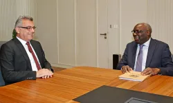 KKTC Cumhurbaşkanı Erhürman, BM Temsilcisi Diagne ile görüştü