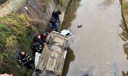 Giresun'da dereye uçan araçta 3 kişi hayatını kaybetti