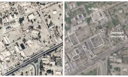 İran'da 160'tan fazla çocuğa mezar olan okulun uydu görüntüsü çıktı