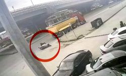 Canik’te korkutan kaza: Motosiklet sürücüsü ağır tehlike atlattı