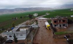 Mardin Nusaybin’de sağanak ve dolu hayatı olumsuz etkiledi