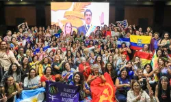 Venezuela'da barış için büyük buluşma: 22 ülkeden, 118 kadın bir araya geldi