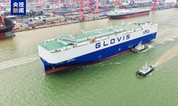 Çin’in ilk 10 bin araç kapasiteli Ro-Ro gemisi deniz testine çıktı