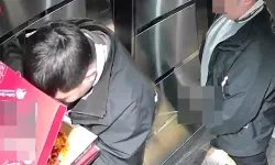 Düzce'de akıl almaz olay: Kuryenin hareketleri gündem oldu!