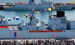 Çin donanması 77. yaşında: Kırktan fazla gemi ziyarete açıldı