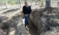 Karabük'te 9 kez ölümden dönen adam, kendi mezarını kazdı!