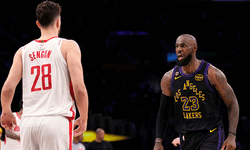Rockets, Alperen'in "double double"ına rağmen Lakers'a kaybetti