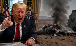 ABD'nin F15'i düştü, Trump öfke nöbeti geçirdi!