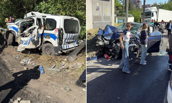 İzmir'de freni boşalan TIR çok sayıda araca çarptı