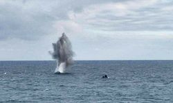 İğneada açıklarında tespit edilen mayın imha edildi