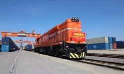 Çin-Avrupa yük treni seferlerinde tarihi rekor
