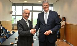 Bakan Uraloğlu, Alman mevkidaşı Schnieder ile bir araya geldi