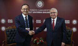 Bakan Güler, Çin’in Ankara Büyükelçisi Xuebin’i kabul etti