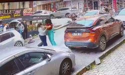 Trafikte skandal anlar: Sosyal medya fenomeni kafa atıp saldırdı!