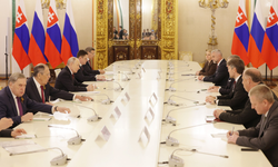 Putin, Slovakya Başbakanı Fico ile görüştü
