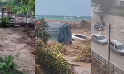 Hatay ve Osmaniye'yi sel vurdu: Yollar çöktü!