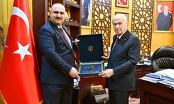 Bahçeli, Kerkük Valisi'ni makamında kabul etti