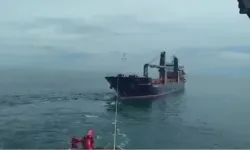 Marmara’da arızalanan kuru yük gemisi güvenli bölgeye çekildi