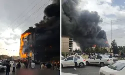 Tahran'da AVM yangını: Çok sayıda ölü ve yaralı var