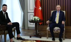 Cumhurbaşkanı Erdoğan, milli basketbolcu Alperen Şengün'ü kabul etti