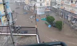 Yunanistan’ın Nigrita kentinde sel felaketi