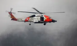 ABD Sahil Güvenlik helikopteri Alaska'da düştü!