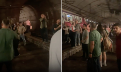 M4 Kadıköy-Sabiha Gökçen Havalimanı Metrosu raydan çıktı!