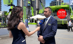 Zoomlion'un insansı robotu ilk kez Türkiye'de! Hedef büyüme ve yerelleşme