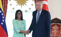 Cumhurbaşkanı Erdoğan, Rodriguez ile görüştü