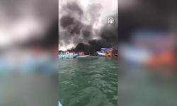 Ekvador'da onlarca tekne kullanılamaz hale geldi