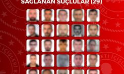 29'u kırmızı bültenle aranan 54 suçlu Türkiye'ye getirildi