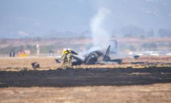 ABD'de F-35B savaş uçağı düştü: Pilot fırlatma koltuğuyla kurtuldu