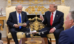 Netanyahu ve Trump İran'ı görüştü: Beyaz Saray önünde Gazze protestosu