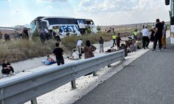 Ankara-Niğde otoyolunda feci kaza: 44 yaralı