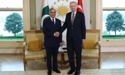 Cumhurbaşkanı Erdoğan, Pakistan Başbakanı Şahbaz Şerif'i kabul etti