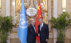 Wang Yi, Guterres’le bir araya geldi