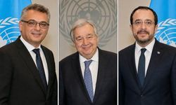 Kıbrıs'ta BM öncülüğünde üçlü görüşme başladı