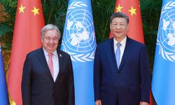 Xi ile Guterres bir araya geldi