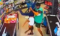 Markette çocuğa şiddet uygulayan şüpheli tutuklandı